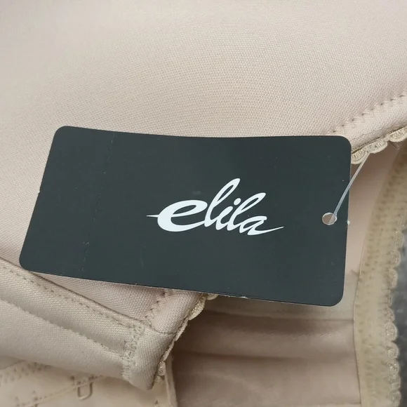 Elila Microfiber Molded Underwire Full Coverage Bra - Picture 7 of 8